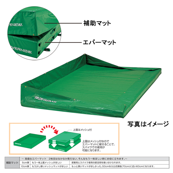 エバニュー(EVERNEW) メッシュ補助マット200×400×10×40 受注生産品